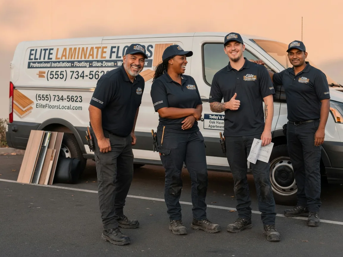Laminate flooring installation company in Moore, TX